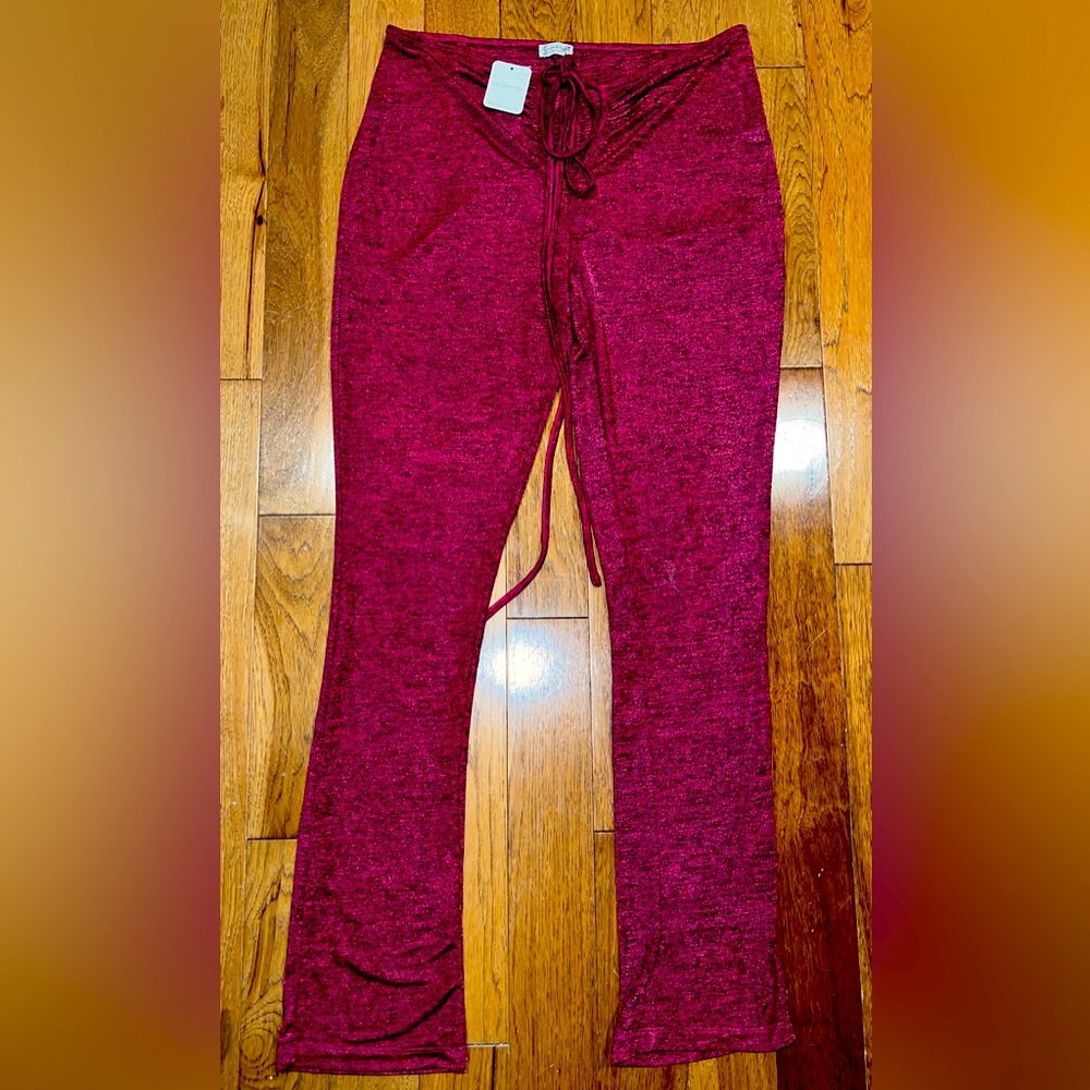 Free People Deja Vu Slim Flare Pants - Picture 2 of 5